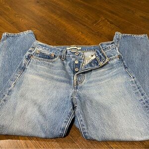 Levi's Light Blue Straight Leg Jeans